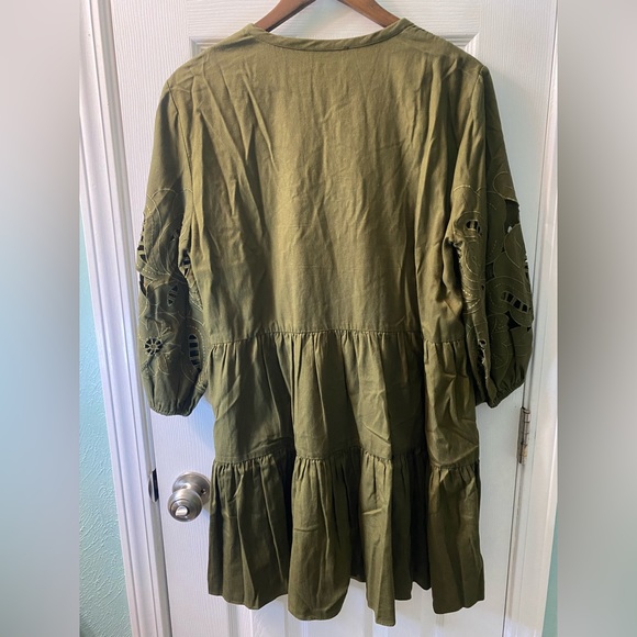 Sachin + Babi Kendall Dress in Olive - Picture 7 of 8